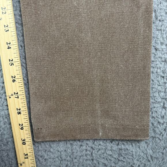 Taylor Stitch The Chore Pants Mens 28x30 Brown Boss Duck Canvas Double Knee Work - Picture 14 of 16